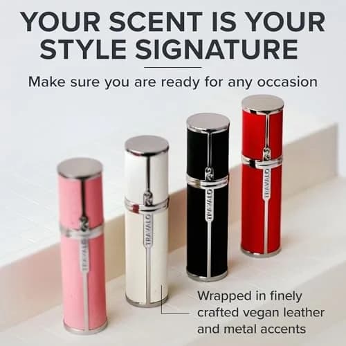 Travalo Milano Perfume Atomizer 0.2 Oz | Leak-Proof, TSA Approved, Reusable Pink thumbnail 2