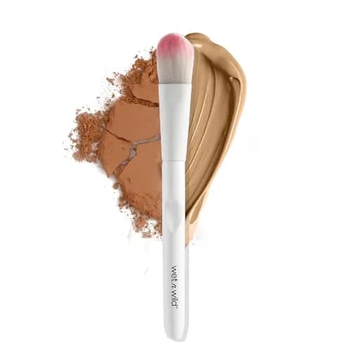 wet n wild Cruelty-Free Crease Brush | Precision Eyeshadow Application, Vegan Polymax Fibers, 1.85 cm (0.73 in) — Foundation Brush