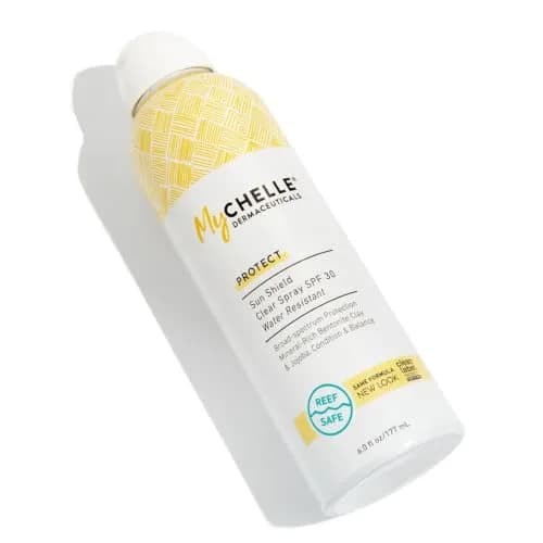 MyChelle Dermaceuticals Sun Shield Clear Spray SPF 30 | Water-Resistant Zinc Sunscreen for Skin Balance (6 Fl Oz) thumbnail 1