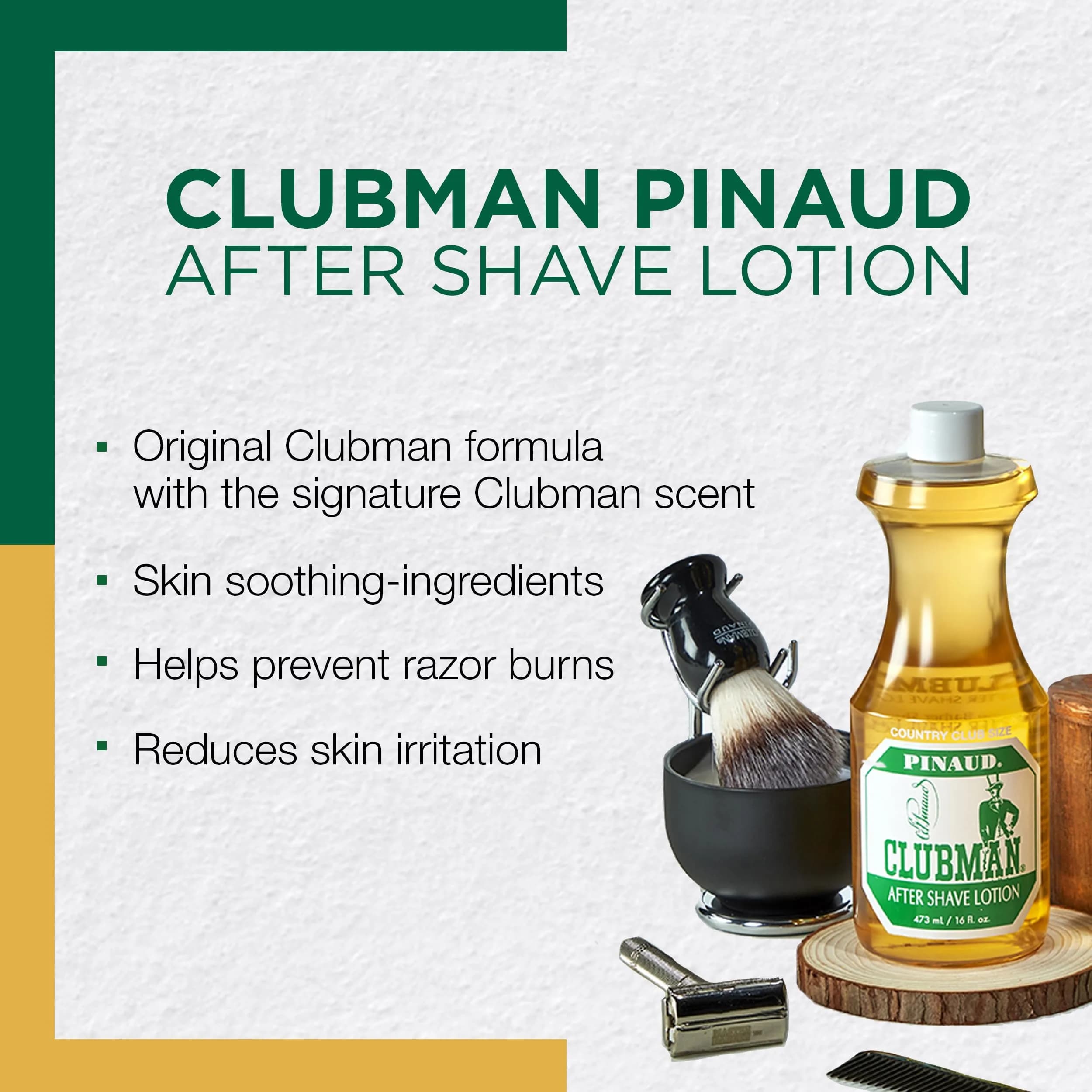 Clubman Pinaud After Shave Lotion, Classic Barbershop Scent, 16 Fl Oz (Pack of 2) - view 3