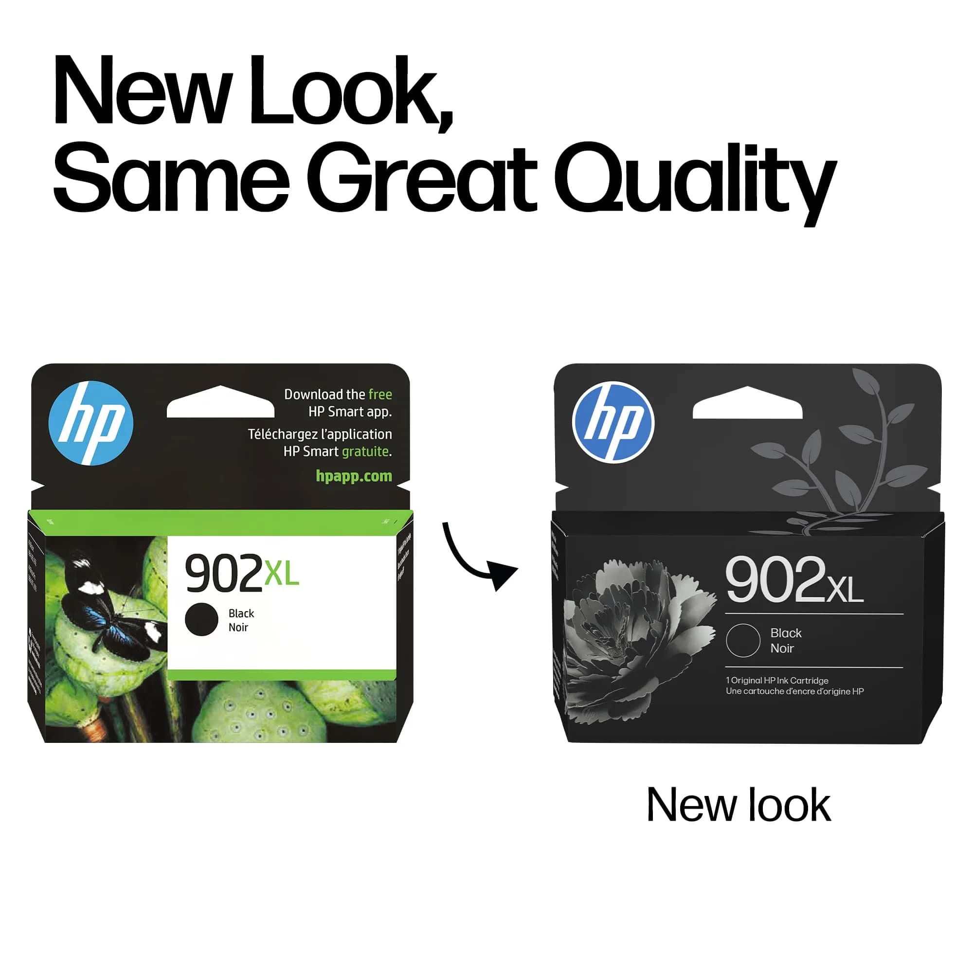HP 902XL Black High-Yield Ink Cartridge | Fade-Resistant Documents & Brilliant Images - view 3