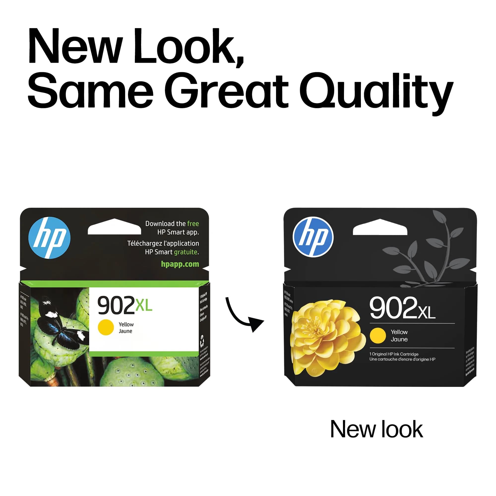 HP 902XL Yellow High-Yield Ink Cartridge | Fade-Resistant Documents & Brilliant Images - view 3