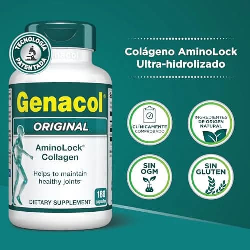 Genacol Original Hydrolyzed Collagen Joint Supplement 360 Count (120-Day Supply) | Clinically Tested AminoLock Peptides for Joint Health thumbnail 3