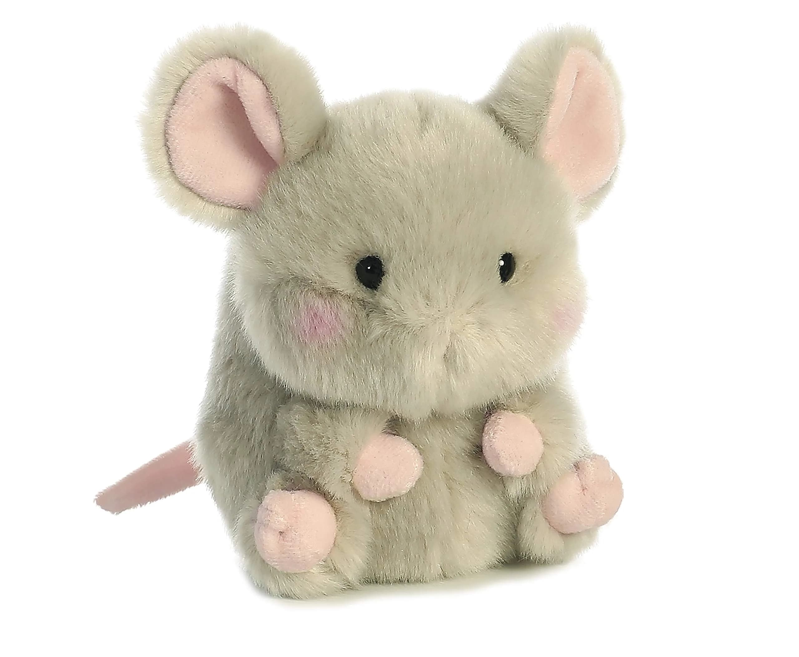 Aurora Rolly Pet Frisk Mouse Stuffed Animal 12.7cm (5") | ASTM-Tested for Ages 1+ - view 2