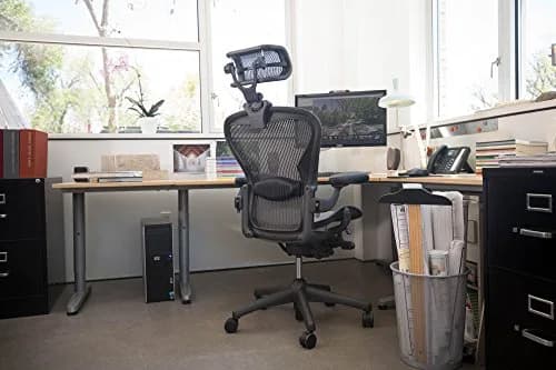 Engineered Now Headrest for Herman Miller Aeron Chair H4 | Adjustable Neck Support (70-120 chars) thumbnail 6