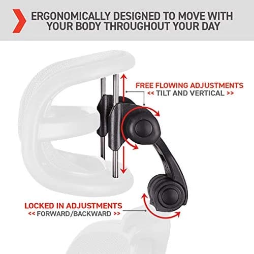 Engineered Now Headrest for Herman Miller Aeron Chair H4 | Adjustable Neck Support (70-120 chars) thumbnail 3