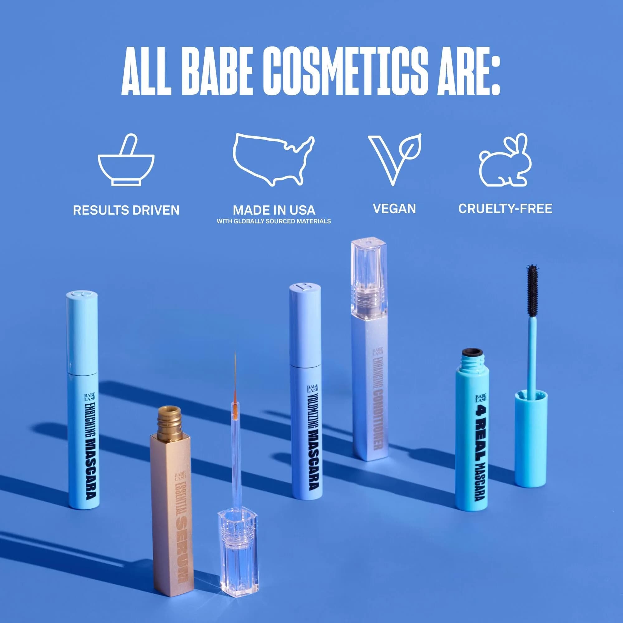 Babe Original Essential Lash Serum 2ml (0.07ml) | Visibly Longer-Looking Lashes - view 7
