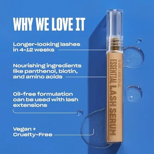 Babe Original Essential Lash Serum 2ml (0.07ml) | Visibly Longer-Looking Lashes thumbnail 3