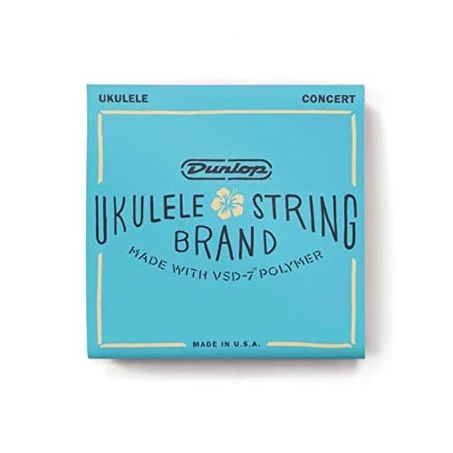 Jim Dunlop Concert Ukulele Strings | Clear, Stable, Polymer Material (70-120 chars) thumbnail 1