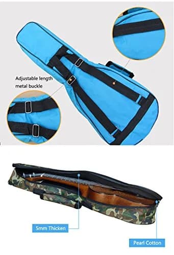 HOT SEAL Waterproof Ukulele Case 21in | Waterproof Cotton Bag with Storage thumbnail 3