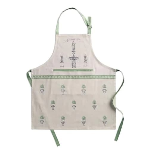 Maison d' Hermine Aprons for women with Pocket 100% Cotton | Stylish & Durable Kitchen Apron thumbnail 1