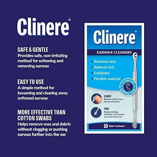 Clinere Ear Cleaners Ear Wax Removal Tool Itch Relief 36 Count | Safe & Gentle Ear Cleaning for Home Use thumbnail 4