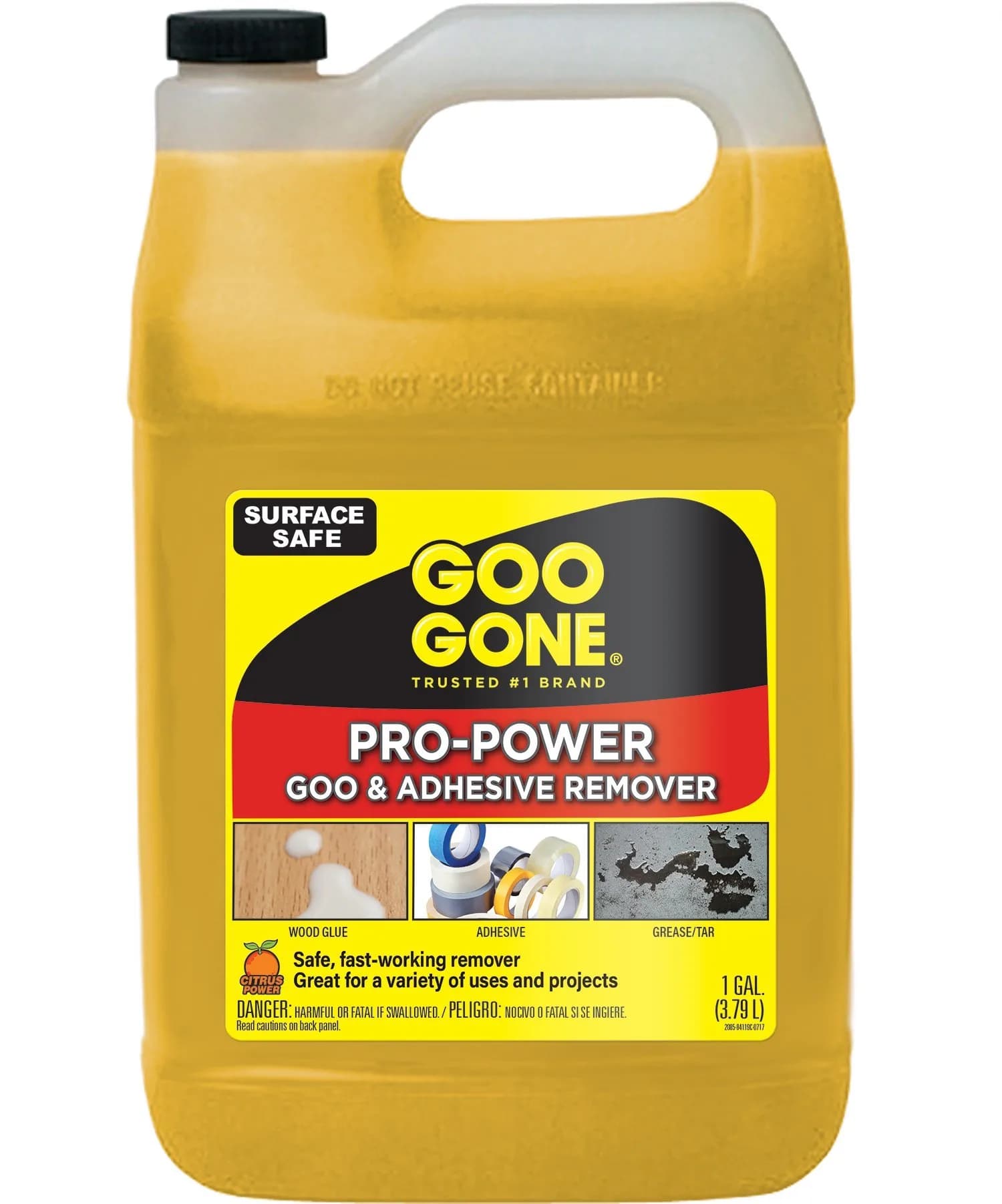 Goo Gone Pro-Power Adhesive Remover 3.79 L (128 Fl. Oz) | Professional Strength Formula - main product image