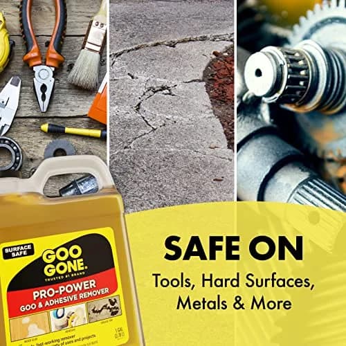 Goo Gone Pro-Power Adhesive Remover 3.79 L (128 Fl. Oz) | Professional Strength Formula thumbnail 4