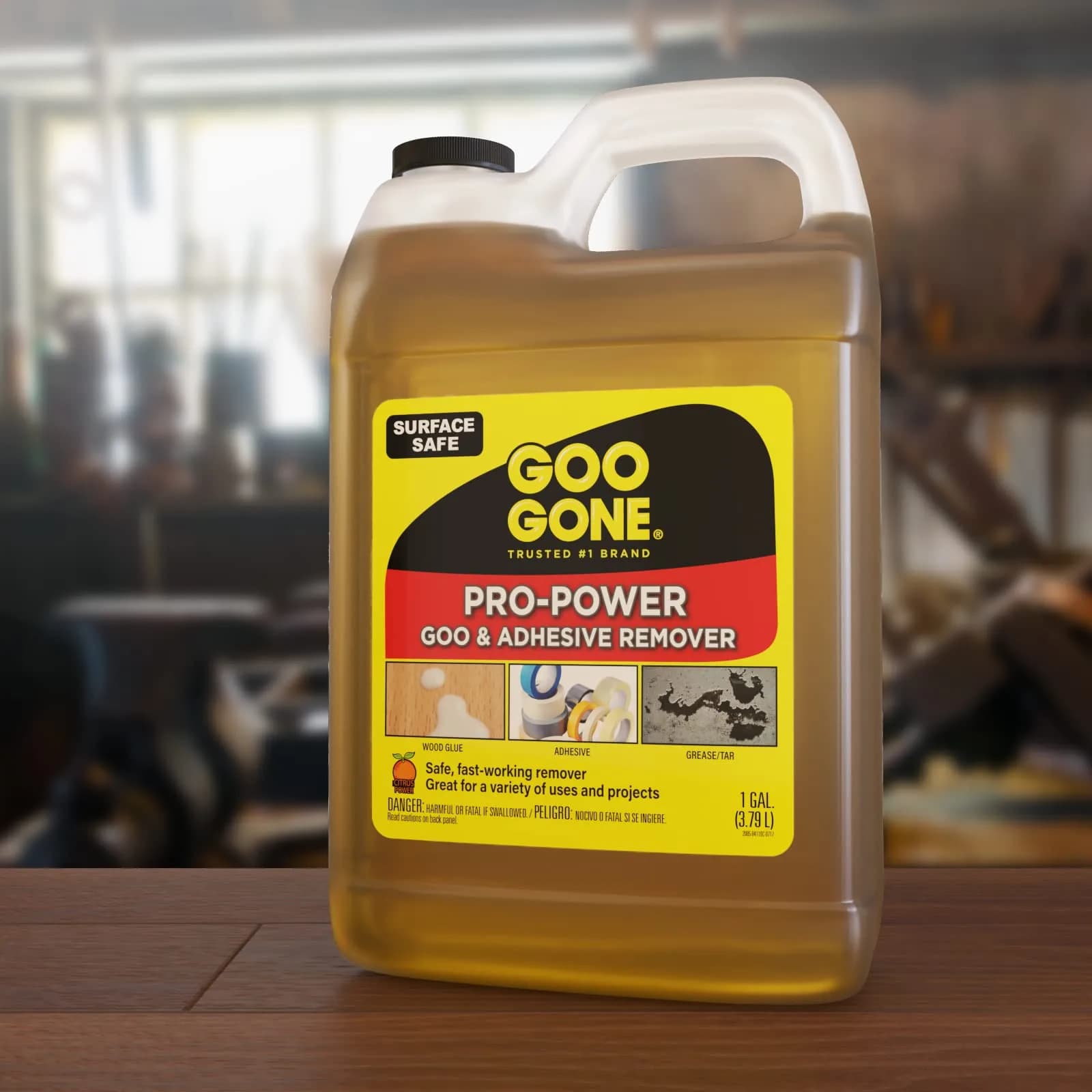 Goo Gone Pro-Power Adhesive Remover 3.79 L (128 Fl. Oz) | Professional Strength Formula - view 7