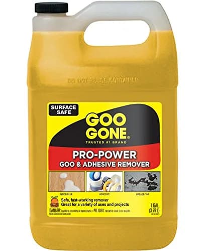 Goo Gone Pro-Power Adhesive Remover 3.79 L (128 Fl. Oz) | Professional Strength Formula thumbnail 1