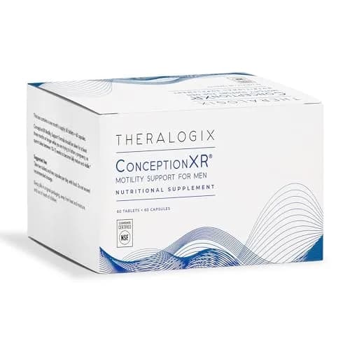 Theralogix ConceptionXR Motility Support – Men's Fertility, NSF Certified | Supports sperm health & motility thumbnail 1