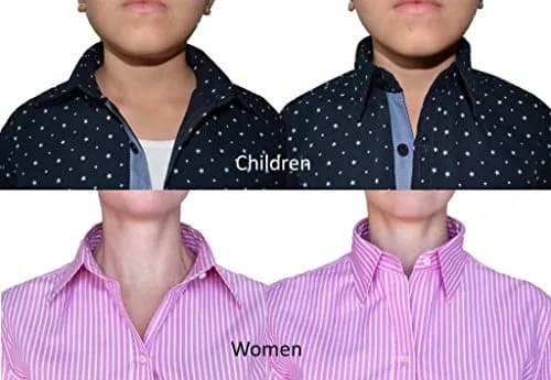 Stiff Collar Stay The Original Adjustable Metal Shirt Collar Support Size 16 Off-White | Keeps Collars Flawless thumbnail 5