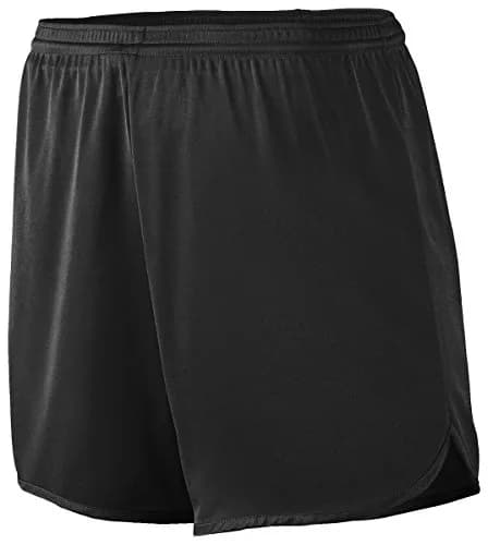 Augusta Sportswear Boys' Accelerate Short, Small, Black | Moisture-Wicking Active Shorts for Youth thumbnail 1
