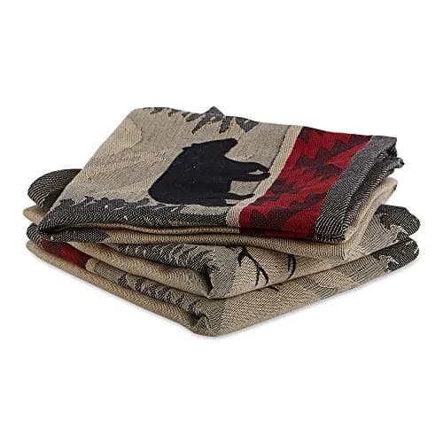 DII Woodlands Collection Dishtowel Set 18x28 inches (45.7x71.1 cm) | 100% Cotton, Ultra Absorbent, Low Lint thumbnail 7