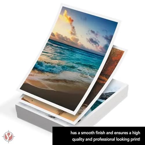 S Superfine Printing Half Letter Size Cardstock 8.5” x 5.5” Bright White 65lb Cover | Perfect for Business & Arts thumbnail 3