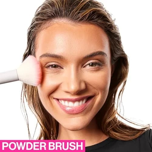 wet n wild Powder Brush - Ultra-Plush Synthetic Bristles for Flawless Application thumbnail 3