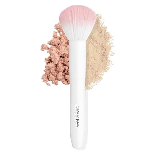 wet n wild Cruelty-Free Crease Brush | Precision Eyeshadow Application, Vegan Polymax Fibers, 1.85 cm (0.73 in) — Powder Brush