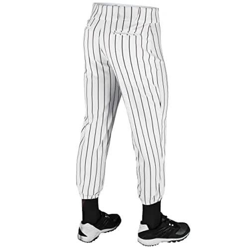 CHAMPRO Boys Triple Crown Pinstripe Polyester Baseball Pant, X-Large US | Durable, Comfortable, Abrasion-Resistant thumbnail 2