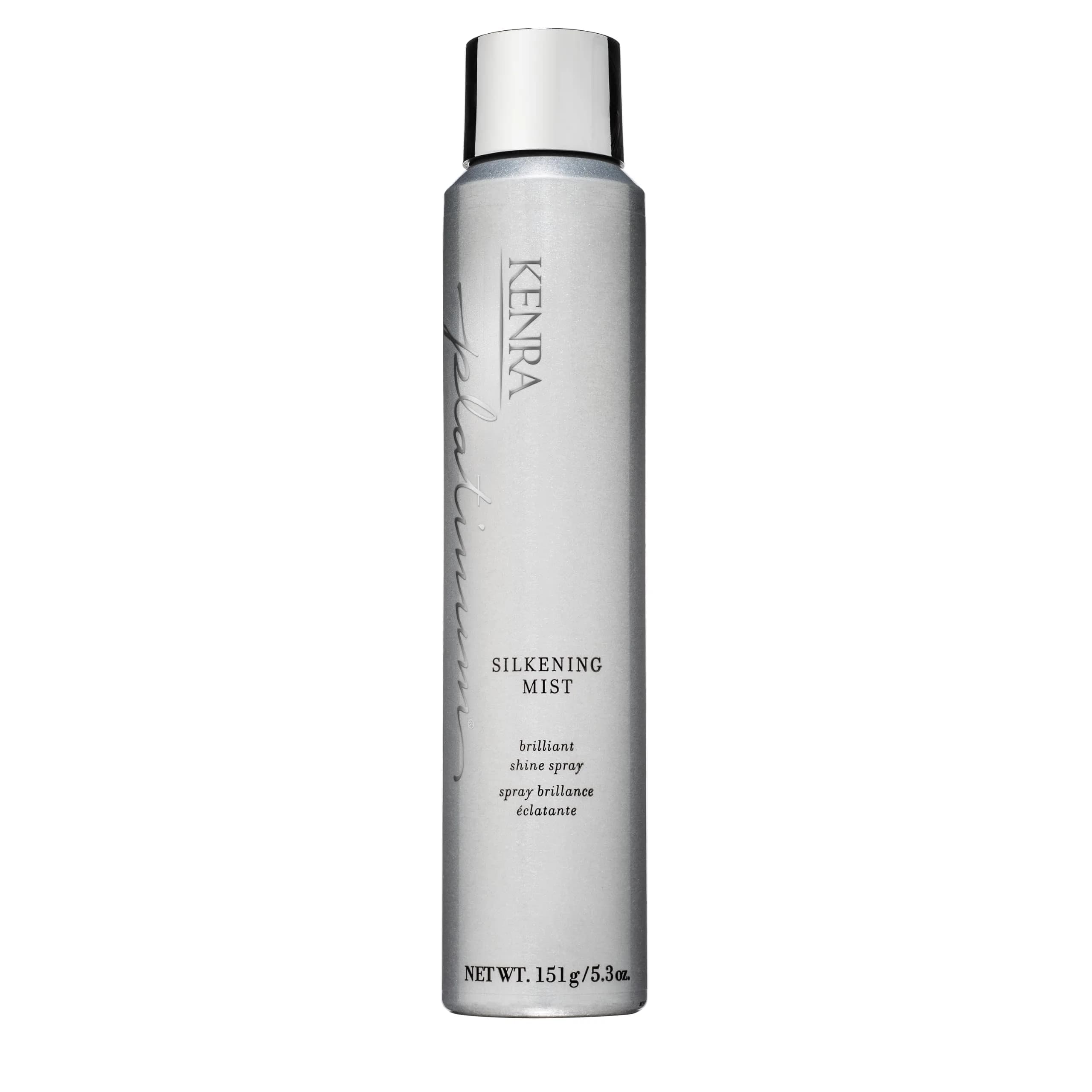 Kenra Silkening Mist 50% | Brilliant Shine Spray | Smooths Flyaways & Tames Frizz | Humidity Protection | All Hair Types | 5.3 oz