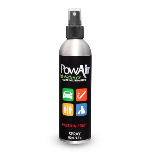 PowAir Spray Passion Fruit Odor Neutralizer 8 oz | Fast Acting, Essential Oil-Based Freshness thumbnail 1