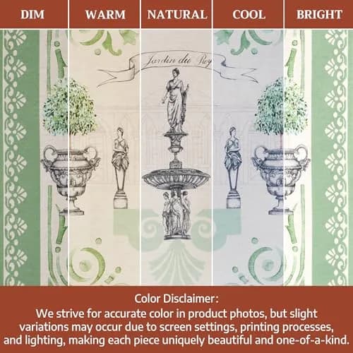 Maison d' Hermine Kitchen Towels Set of 2 | 100% Cotton, 27.50" x 20" | European Design thumbnail 6