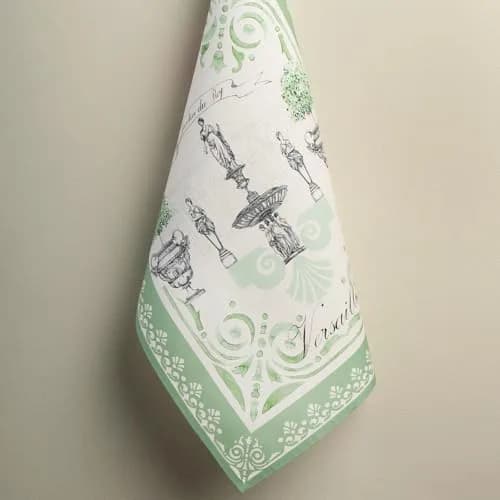 Maison d' Hermine Kitchen Towels Set of 2 | 100% Cotton, 27.50" x 20" | European Design thumbnail 9