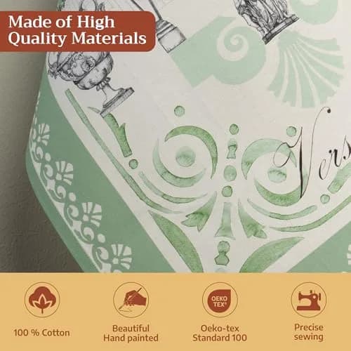 Maison d' Hermine Kitchen Towels Set of 2 | 100% Cotton, 27.50" x 20" | European Design thumbnail 3