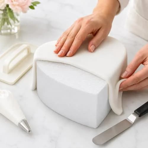 Oasis Supply Heart-Shaped Cake Dummy 18" | Practice & Display Cake Prop thumbnail 2