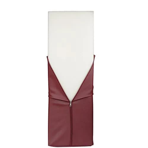 Master Massage Semi-Round Bolster, Burgundy Red | 6 Inch Support Cushion for Spa & Salon thumbnail 4