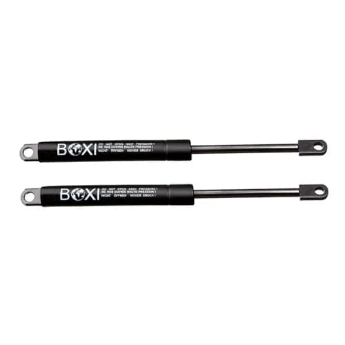 BOXI 2pcs Universal Lift Supports 10in Extended, 6.75in Compressed | 51 Lbs Force, Metal, Black thumbnail 4