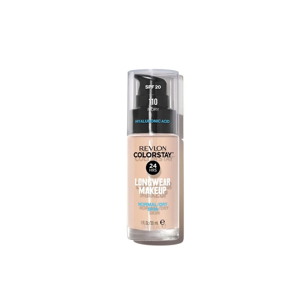 REVLON ColorStay Ivory Foundation for Normal/Dry Skin, 30ml | 24-Hour Wear with SPF 20 - main product image
