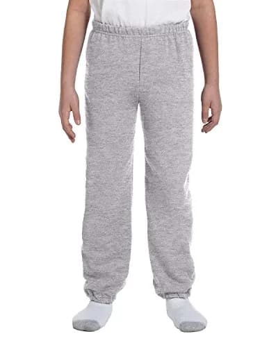 Gildan Heavy Blend Sweatpant Small | Elastic Drawcord, Sport Grey, Casual Fit thumbnail 1