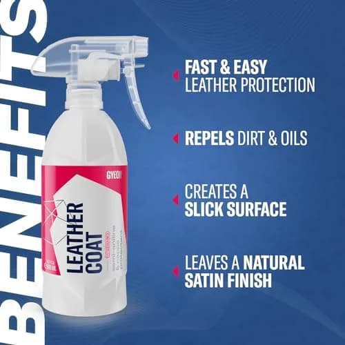 Gyeon Leather Shield Ceramic Leather Coating 120ml (4 Fl Oz) | Repels Liquids, Resists Stains, Protects Against UV thumbnail 8