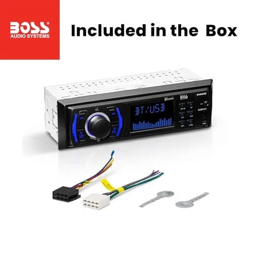 BOSS Audio Systems 616UAB Single DIN Bluetooth Car Stereo, No DVD, USB | 50W x 4 Max Power, Hands-Free Calls thumbnail 6