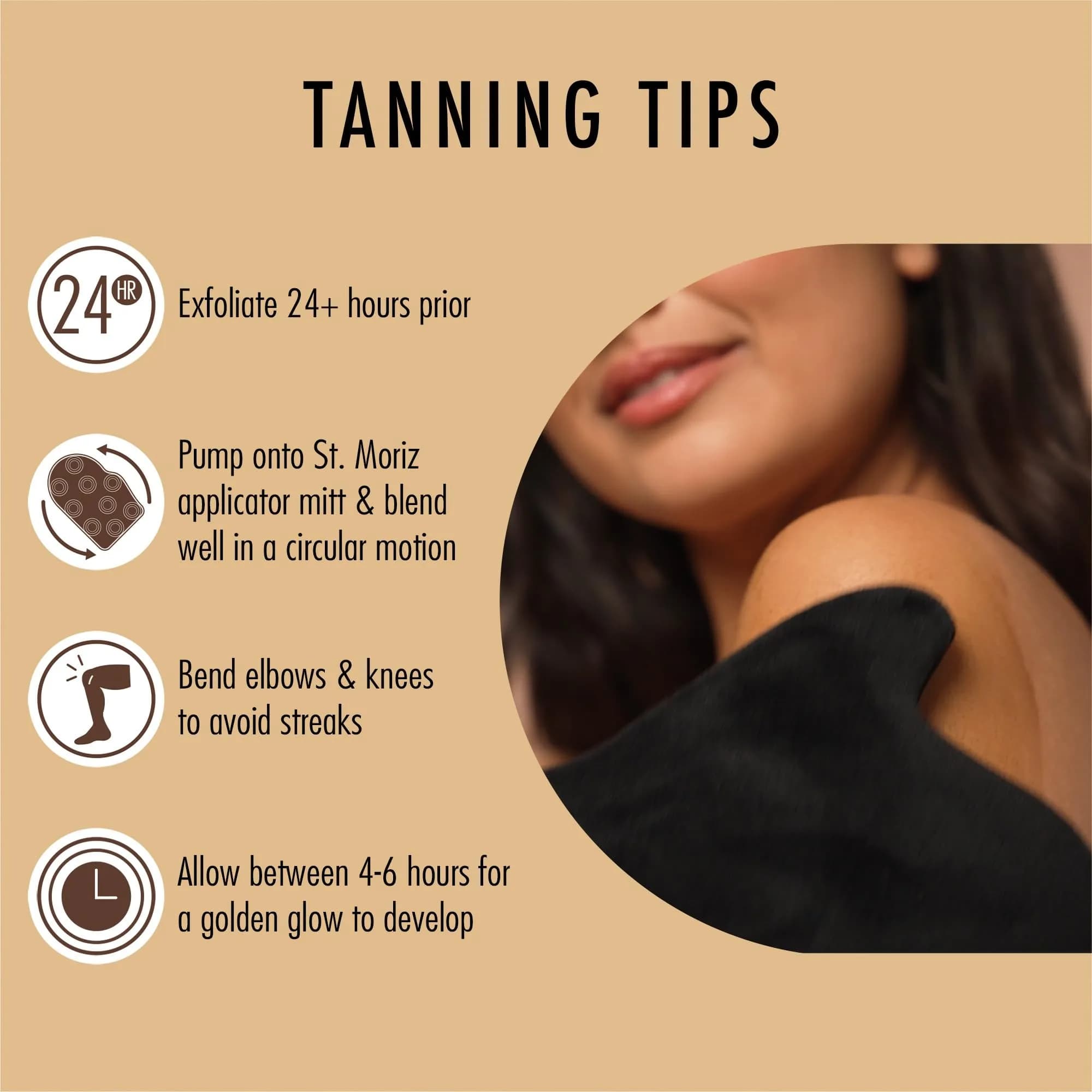 St. Moriz Professional Dark Self Tanner Mousse 200ml (6.76 fl oz) | Streak-Free Fake Tan with Aloe Vera & Vitamin E - view 5