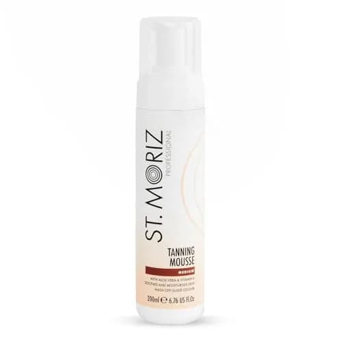 St. Moriz Professional Medium Self Tanner Mousse 200ml (6.76 Fl Oz) | Streak-Free Natural Glow thumbnail 1