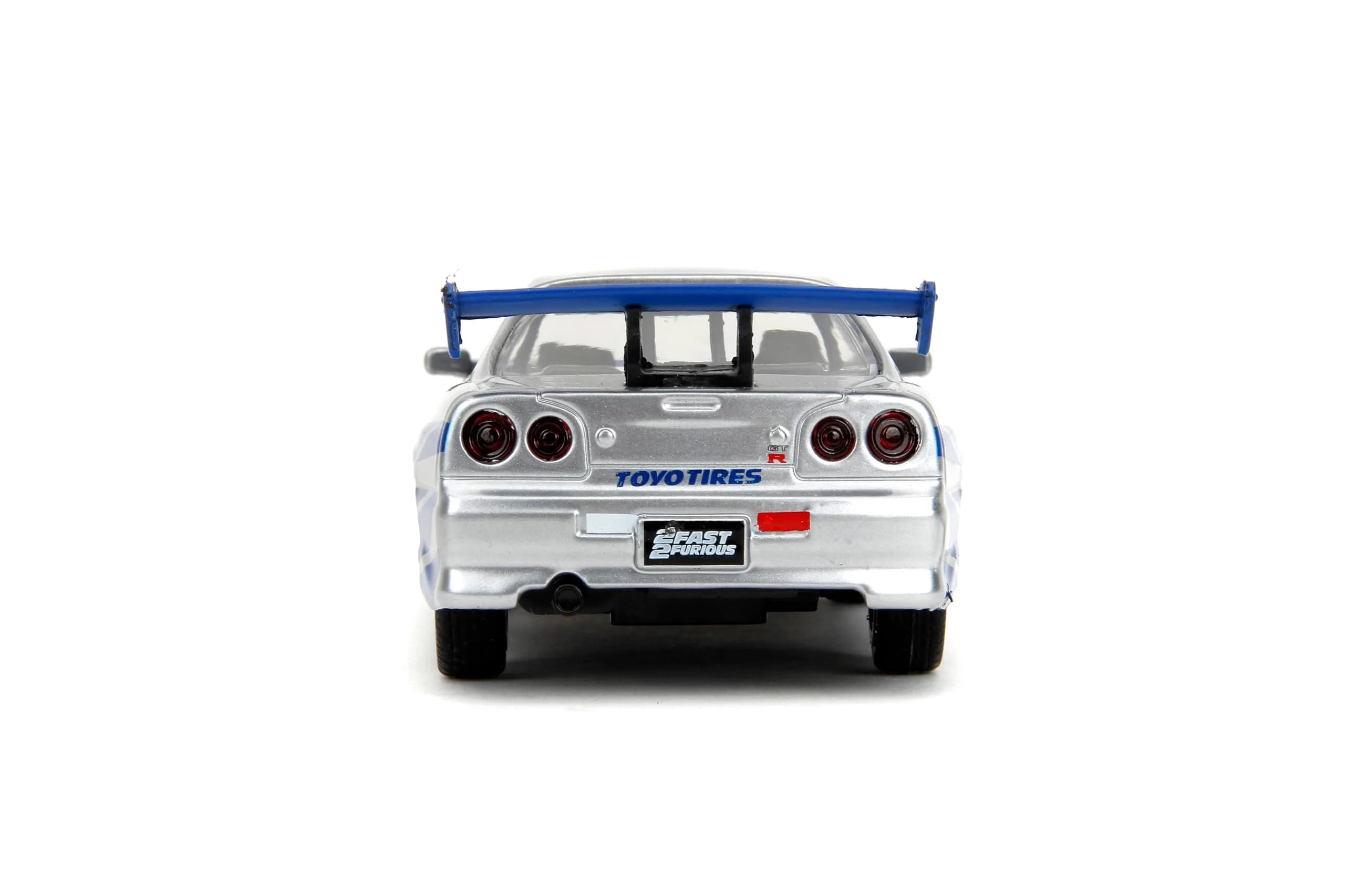 Jada Fast & Furious Brian's Nissan Skyline GT-R R34 1:32 Scale Die-cast Car | Officially Licensed Movie Replica - view 2