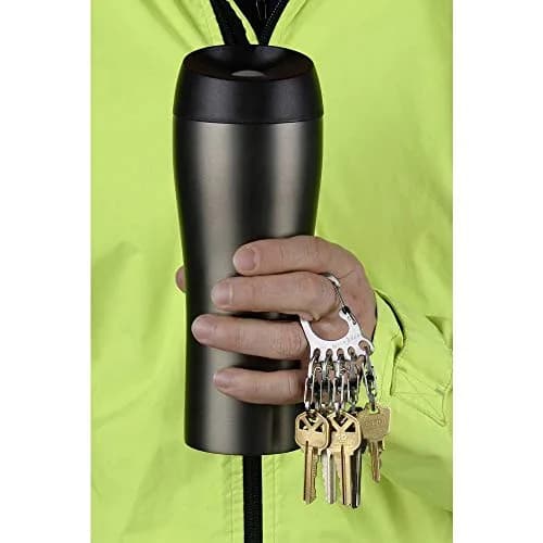 Nite Ize Carabiner Keychain with 5 Stainless Steel Locking S-Biners | Secure & Durable (70-120 chars) thumbnail 2