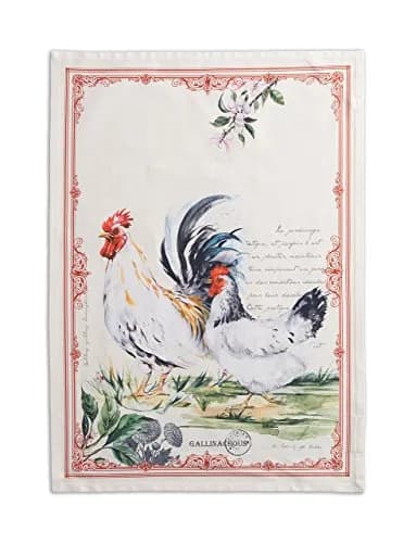 Maison d' Hermine Kitchen Towels Set of 2 | 100% Cotton, 27.50" x 20" | Stylish & Reusable thumbnail 4