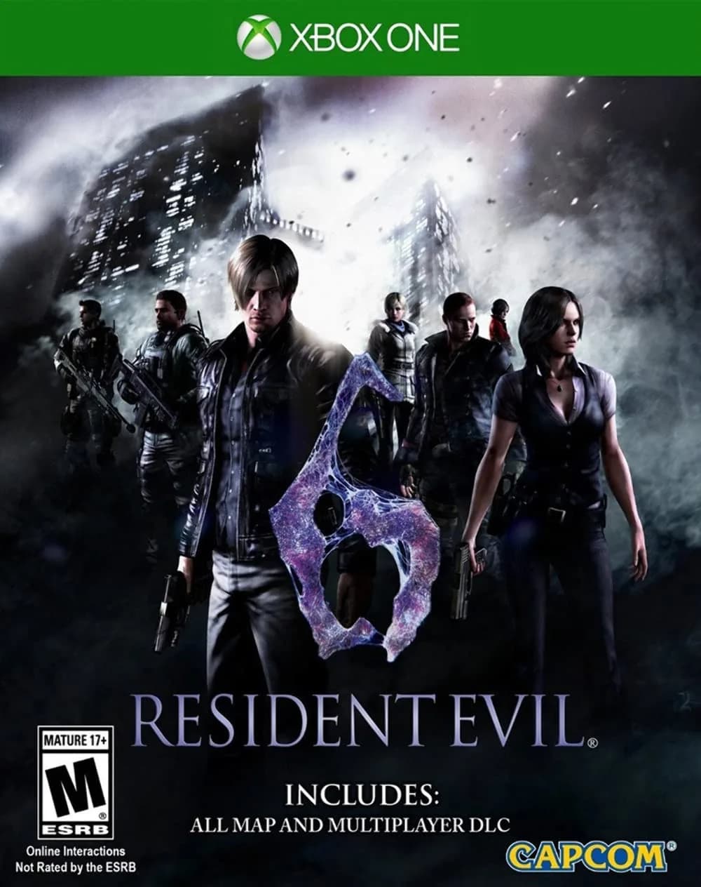 Capcom Resident Evil 6 Xbox One | Action Survival Horror Game with DLC (0.068kg / 0.15lb)