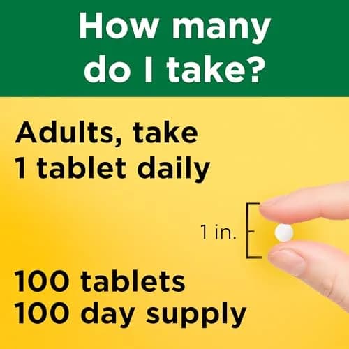 Nature Made Magnesium Oxide 250 mg Tablets 100 Count | Essential Mineral for Muscle, Heart, Bone & Nerve Health thumbnail 5