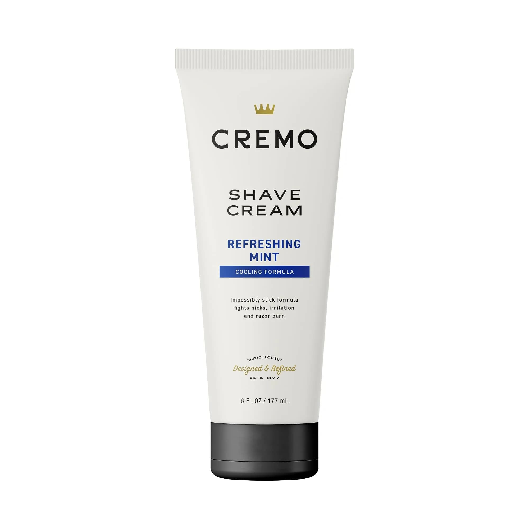Cremo Sandalwood Shaving Cream for Men 177ml (6 Fl Oz) | Barber Grade Smooth Shave — 6 Ounce / Cooling