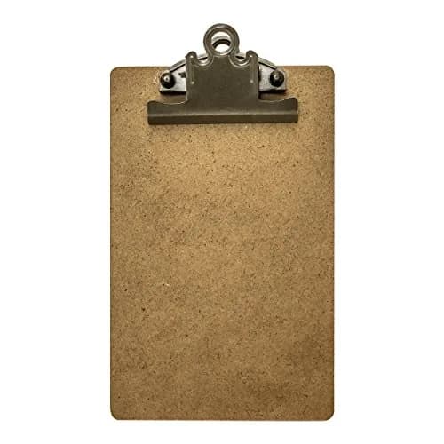 Tim Holtz Idea-ology Mini Clipboard 11.8 cm (4.63 x 7.75 Inches) | Antiqued Brass with Removable Hinge thumbnail 2