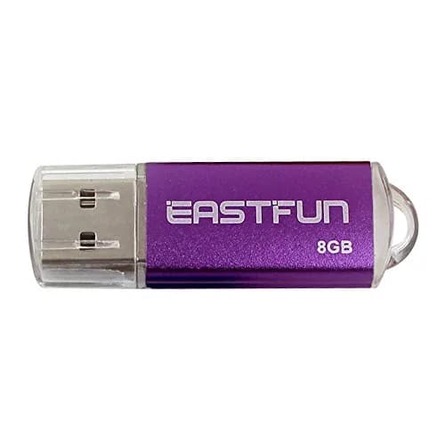 EASTFUN 5Pcs 8GB USB Flash Drive | USB 2.0 Memory Stick with Metal Casing (5 Pack, 8GB Each) thumbnail 6
